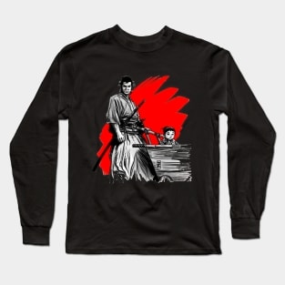 lone cub and wolf Long Sleeve T-Shirt